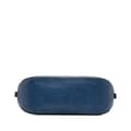Miniatyrbild 3 av 10: Pre-owned Burberry Small Grained Calfskin Orchard Bowling Bag Blue