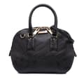 Pikkukuva 1 / 9: Pre-owned Burberry Small Grained Calfskin Orchard Bowling Bag Black