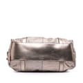 Miniatyrbild 3 av 10: Pre-owned Burberry Small Metallic Calfskin Curzon Satchel Gold