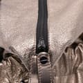 Miniatyrbild 8 av 10: Pre-owned Burberry Small Metallic Calfskin Curzon Satchel Gold