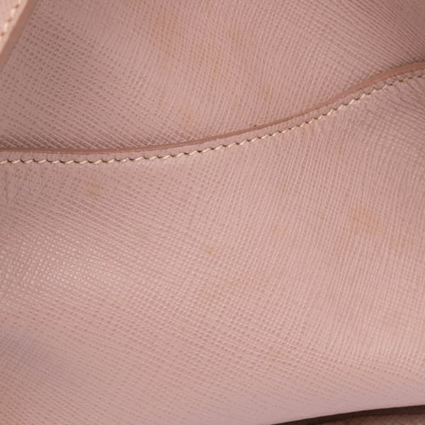 Pre-owned Prada Saffiano Lux Shopping Tote Pink