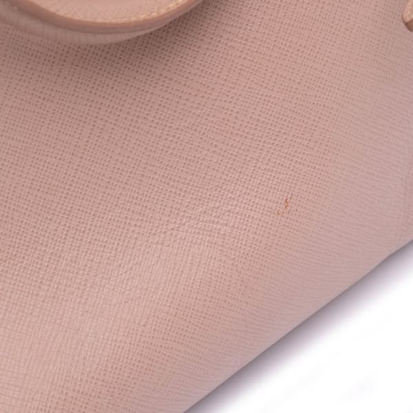Pre-owned Prada Saffiano Lux Shopping Tote Pink