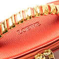 Pikkukuva 6 / 10: Pre-owned LOEWE Leather Velasquez Twist Vanity Bag Red