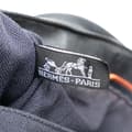 Miniatyrbild 7 av 10: Pre-owned Hermès Caravan Horizontal MM Blue
