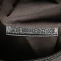 Miniatyrbild 6 av 10: Pre-owned Fendi Zucca Nylon Zip Code Handbag Black