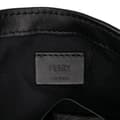Pikkukuva 5 / 10: Pre-owned Fendi Mini Zucca Embossed Leather Baguette Satchel Black