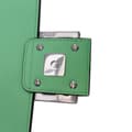 Miniatyrbilde 8 av 10: Pre-owned Fendi Zucca Embossed Stitched Leather Baguette Satchel Green