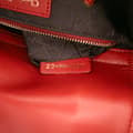 Miniatyrbilde 6 av 10: Pre-owned Dior Small Lambskin Cannage My ABCDior Lady Dior Red