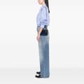 Miniatyrbild 10 av 10: Pre-owned Dior Mini Metallic Calfskin Cannage Lady Dior Blue