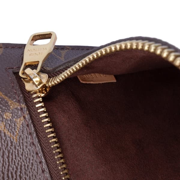 Pre-owned Louis Vuitton Monogram Pochette Metis Brown