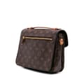Miniatyrbilde 2 av 10: Pre-owned Louis Vuitton Monogram Pochette Metis Brown