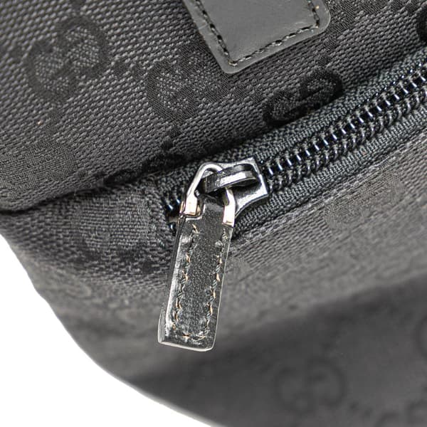 Pre-owned Gucci GG Canvas Handbag Black
