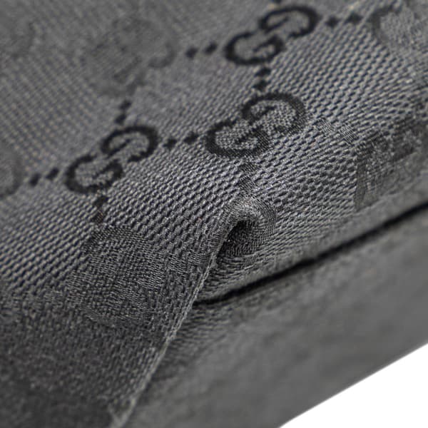 Pre-owned Gucci GG Canvas Handbag Black