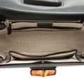 Miniatyrbilde 4 av 10: Pre-owned Gucci Calfskin Bamboo Night Black