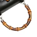 Miniatyrbilde 10 av 10: Pre-owned Gucci Calfskin Bamboo Night Black