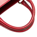 Pikkukuva 10 / 10: Pre-owned Ferragamo Leather Gancini Satchel Red