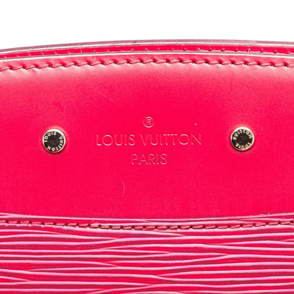 Pre-owned Louis Vuitton Epi Soufflot MM Pink