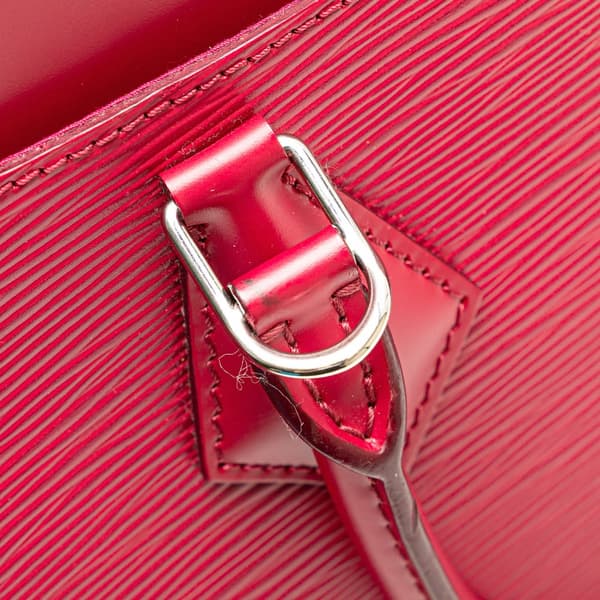 Pre-owned Louis Vuitton Epi Soufflot MM Pink