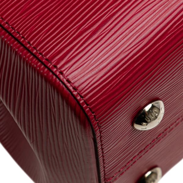 Pre-owned Louis Vuitton Epi Soufflot MM Pink