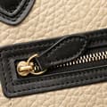 Miniatyrbild 9 av 10: Pre-owned Celine Nano Tricolor Nubuck and Calfskin Luggage Tote Brown
