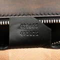 Miniatyrbild 6 av 10: Pre-owned Gucci Medium Leather Sylvie Top Handle Bag Black