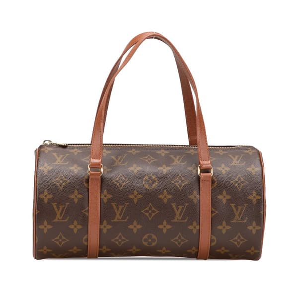 Pre-owned Louis Vuitton Monogram Papillon 30 Brown