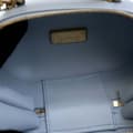 Pikkukuva 6 / 10: Pre-owned Chanel Quilted Lambskin CC Bubble Vanity Case With Chain Blue