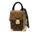 Miniatyrbillede 1 af 9: Pre-owned Louis Vuitton Monogram Reverse Camera Box Brown