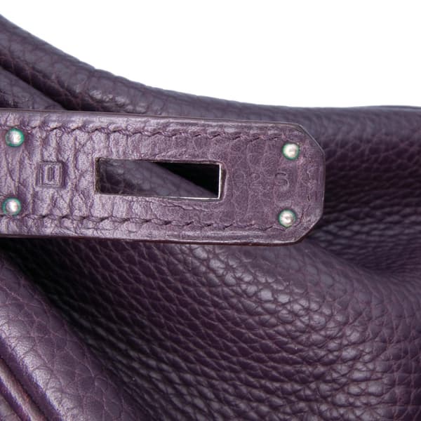 Pre-owned Hermès Togo Birkin Retourne 35 Purple