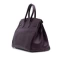 Miniatyrbild 2 av 10: Pre-owned Hermès Togo Birkin Retourne 35 Purple