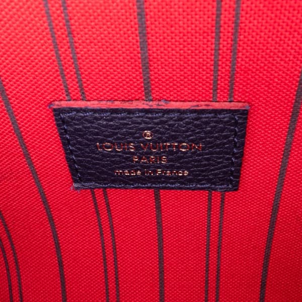 Pre-owned Louis Vuitton Monogram Empreinte Pochette Metis Blue