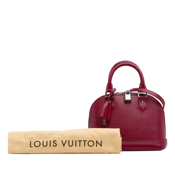 Pre-owned Louis Vuitton Epi Alma BB Pink