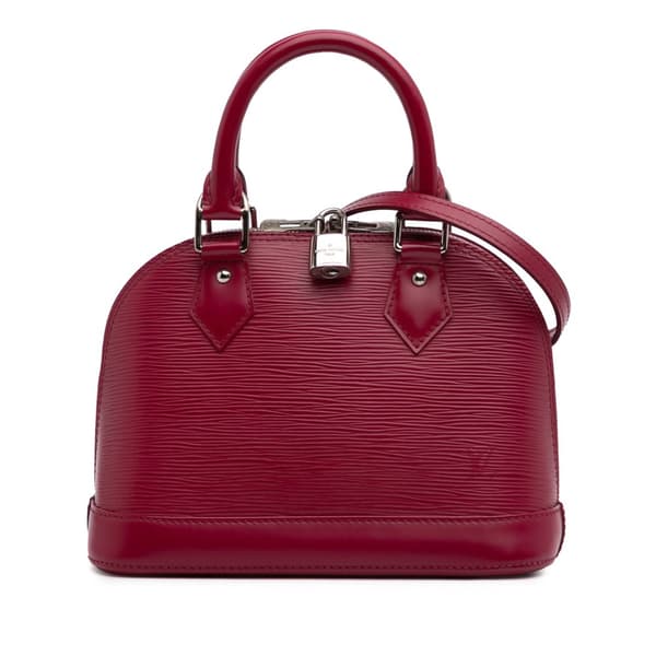 Pre-owned Louis Vuitton Epi Alma BB Pink