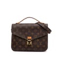 Miniatyrbilde 1 av 10: Pre-owned Louis Vuitton Monogram Pochette Metis Brown