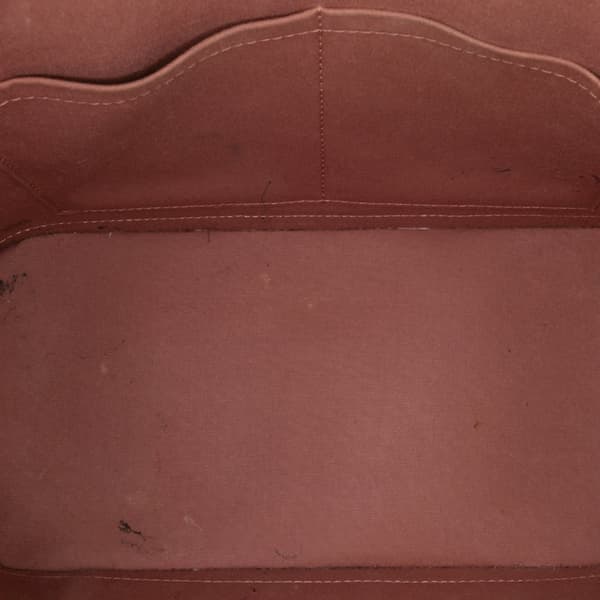 Pre-owned Louis Vuitton Monogram Vernis Alma PM Brown