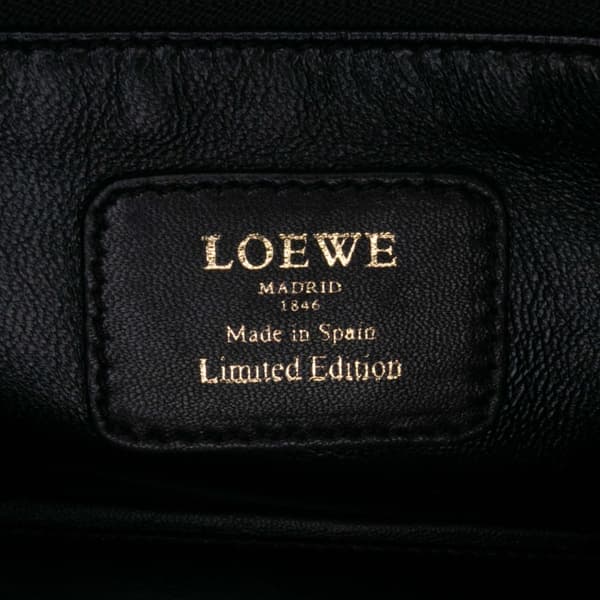 Pre-owned LOEWE Limited Edition Leather Amazona 28 Blue