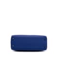 Miniatyrbild 3 av 10: Pre-owned Hermès Togo Kelly II Retourne 32 Blue