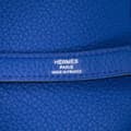 Miniatyrbild 5 av 10: Pre-owned Hermès Togo Kelly II Retourne 32 Blue