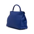 Miniatyrbild 2 av 10: Pre-owned Hermès Togo Kelly II Retourne 32 Blue