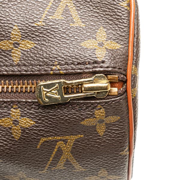 Pre-owned Louis Vuitton Monogram Papillon 30 Brown