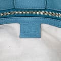 Miniatyrbillede 5 af 10: Pre-owned Gucci Medium Calfskin Bamboo Shopper Satchel Blue