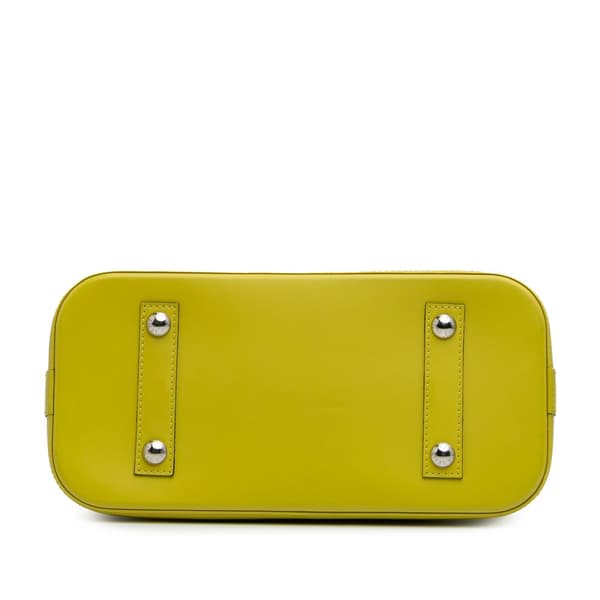 Pre-owned Louis Vuitton Epi Alma PM Yellow
