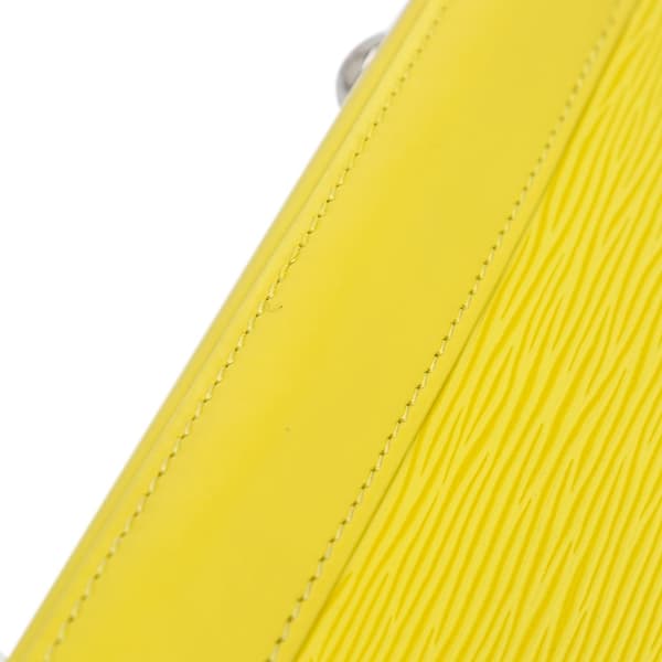 Pre-owned Louis Vuitton Epi Alma PM Yellow