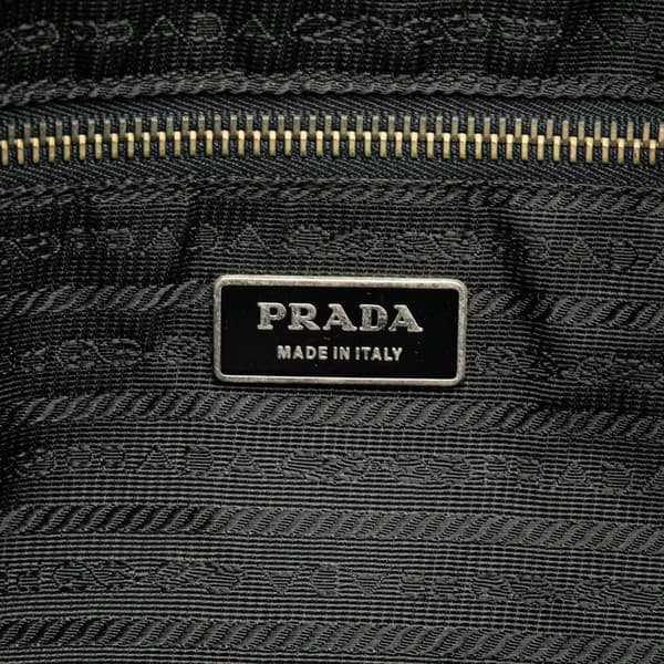 Pre-owned Prada Tessuto Satchel Black