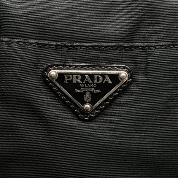 Pre-owned Prada Tessuto Satchel Black