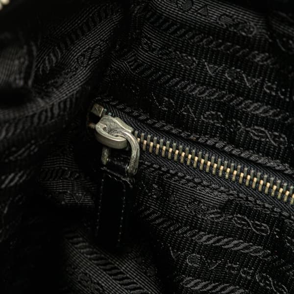 Pre-owned Prada Tessuto Satchel Black