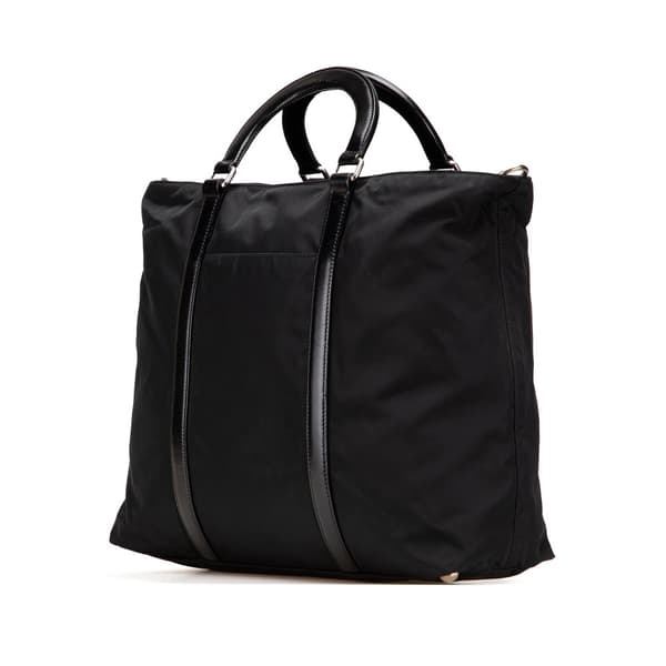 Pre-owned Prada Tessuto Satchel Black