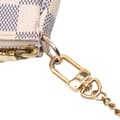 Miniatyrbillede 8 af 10: Pre-owned Louis Vuitton Damier Azur Mini Pochette Accessoires White