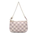Miniatyrbillede 1 af 10: Pre-owned Louis Vuitton Damier Azur Mini Pochette Accessoires White