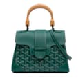 Miniatyrbilde 1 av 10: Pre-owned Goyard Mini Goyardine Saigon Souple Green